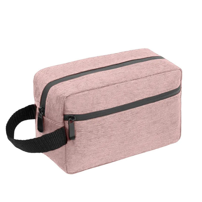 Praktische Kosmetiktasche mit zwei Reißverschlüssen Skanto