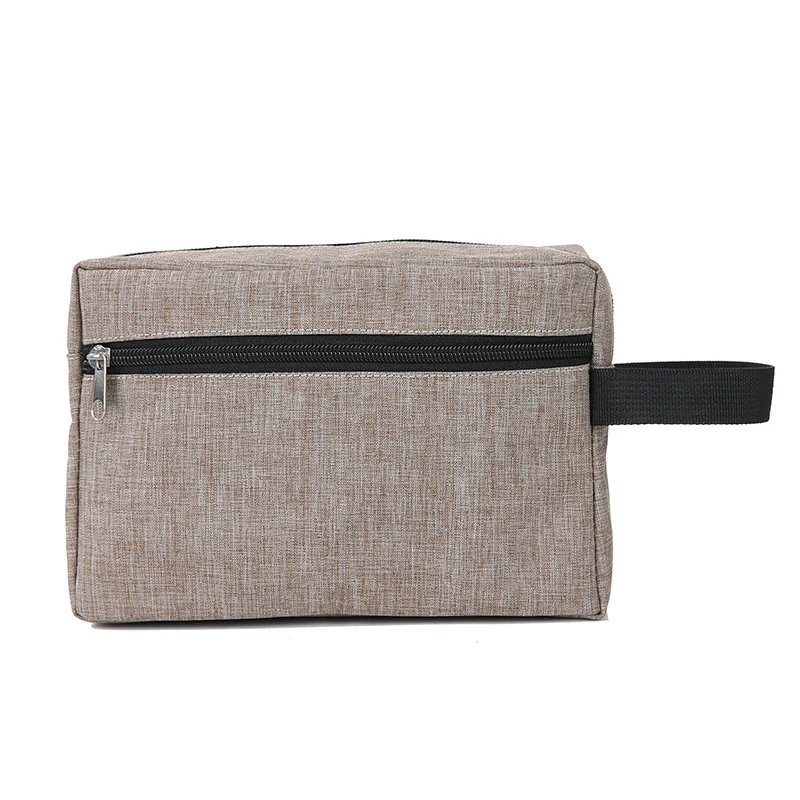 Praktische Kosmetiktasche mit zwei Reißverschlüssen Skanto