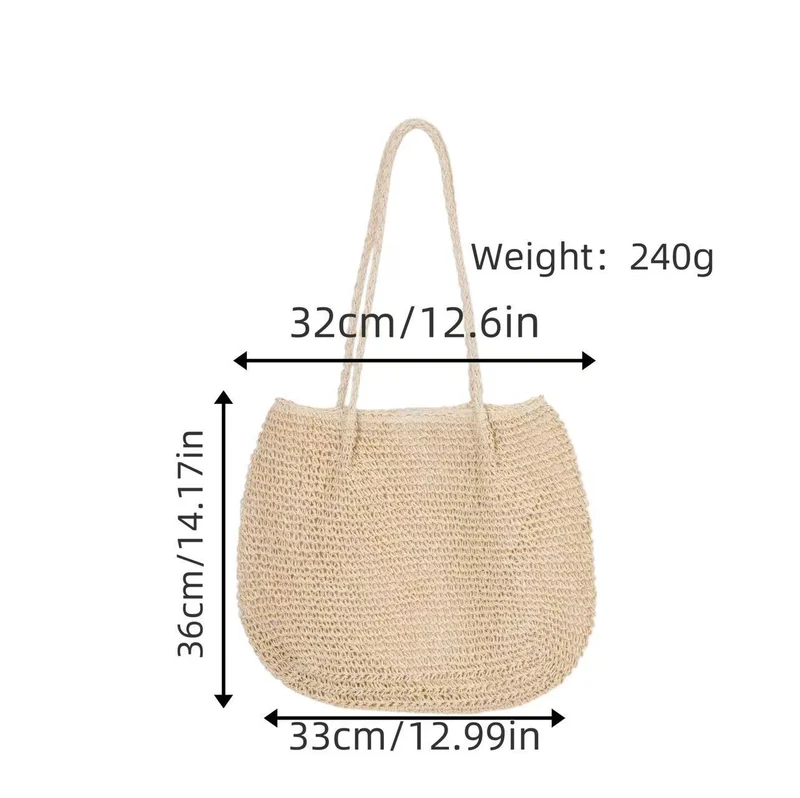 Strandtasche im modernen Makramee-Stil Skanto