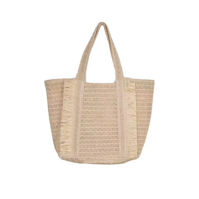 Strandtasche aus gewebtem Naturmaterial Skanto