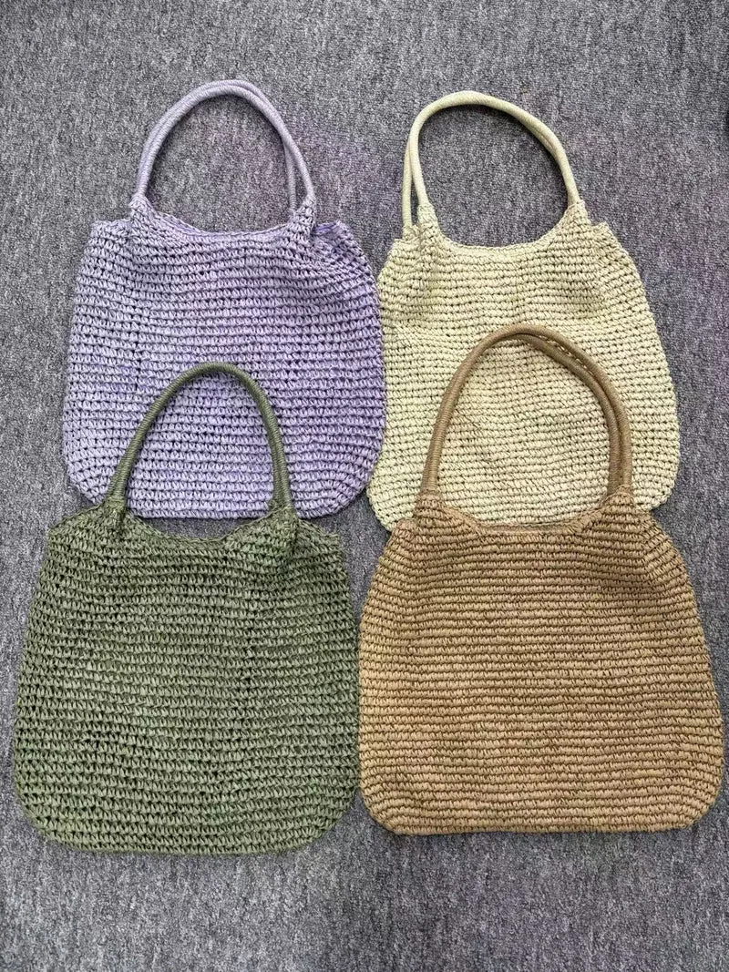 Handtasche aus handgefertigten Naturmaterialien mit robustem Design Skanto