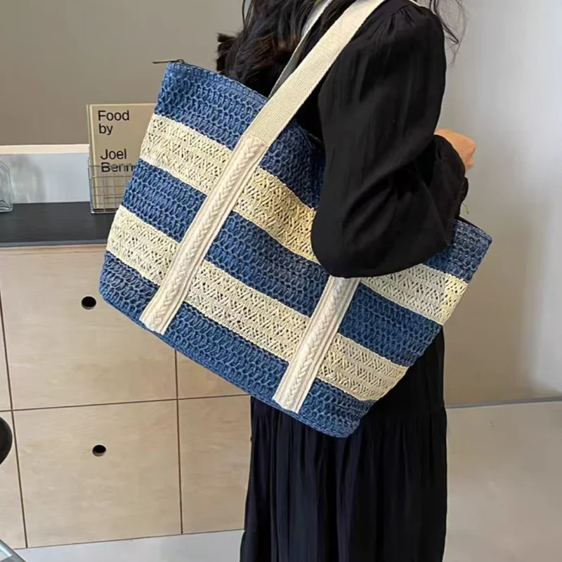 Stilvolle Strandtasche mit strukturierter Oberfläche Skanto