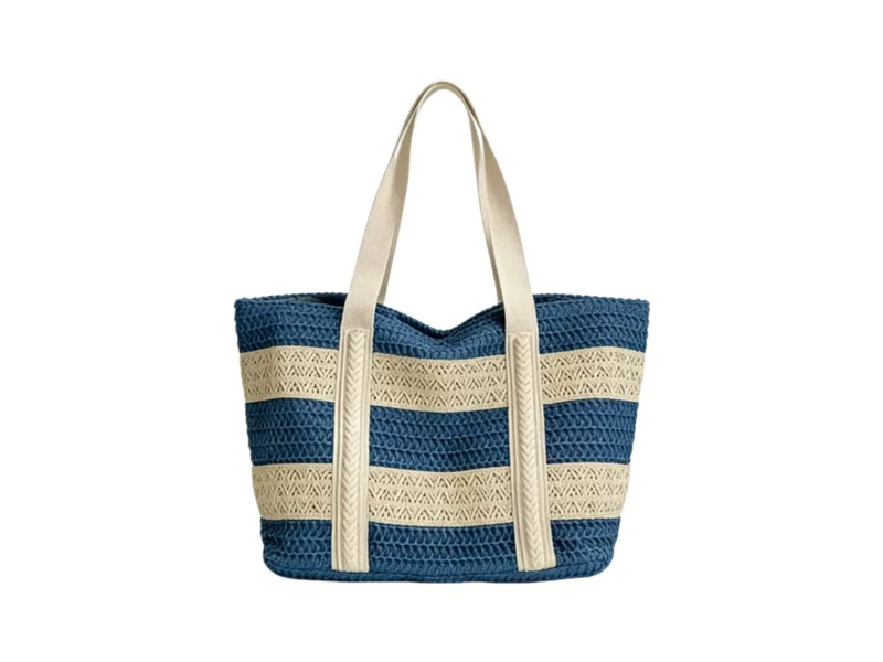 Stilvolle Strandtasche mit strukturierter Oberfläche Skanto