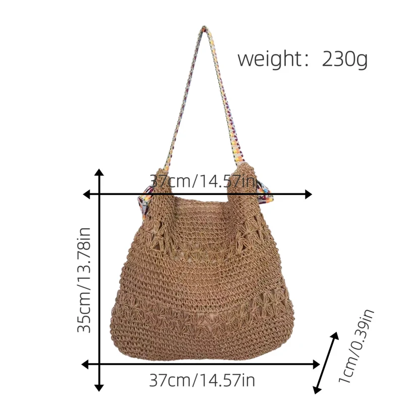 Sommerliche Makramee-Handtasche Skanto