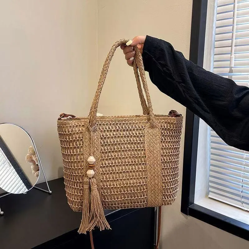 Geflochtene Korbtasche Skanto