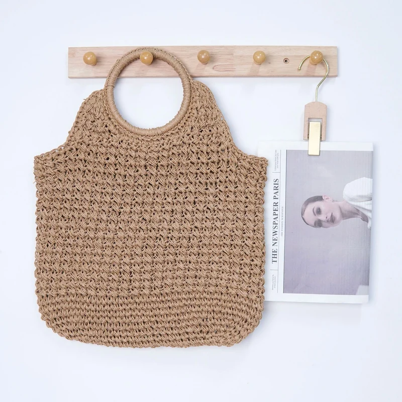 Handgewebte Einkaufs- und Strandtasche Skanto