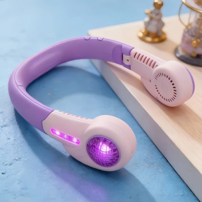 Tragbarer Nackenventilator für Damen Skanto
