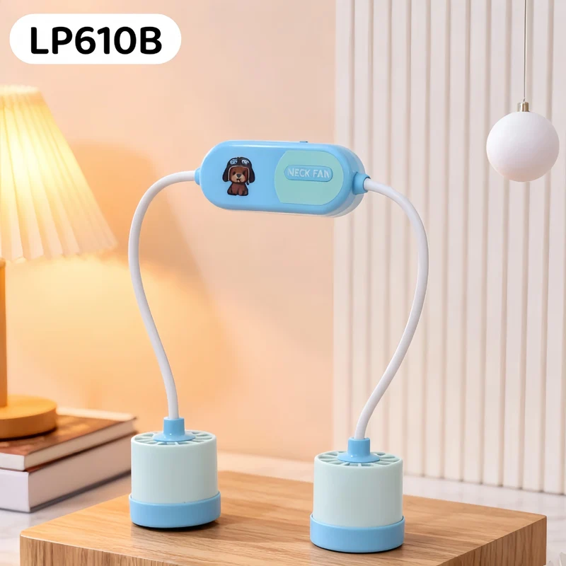 Tragbarer Nackenventilator für Damen Skanto