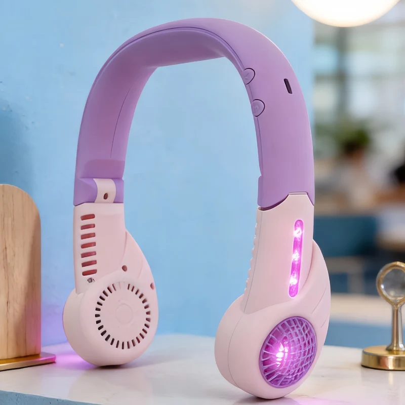 Tragbarer Nackenventilator für Damen Skanto