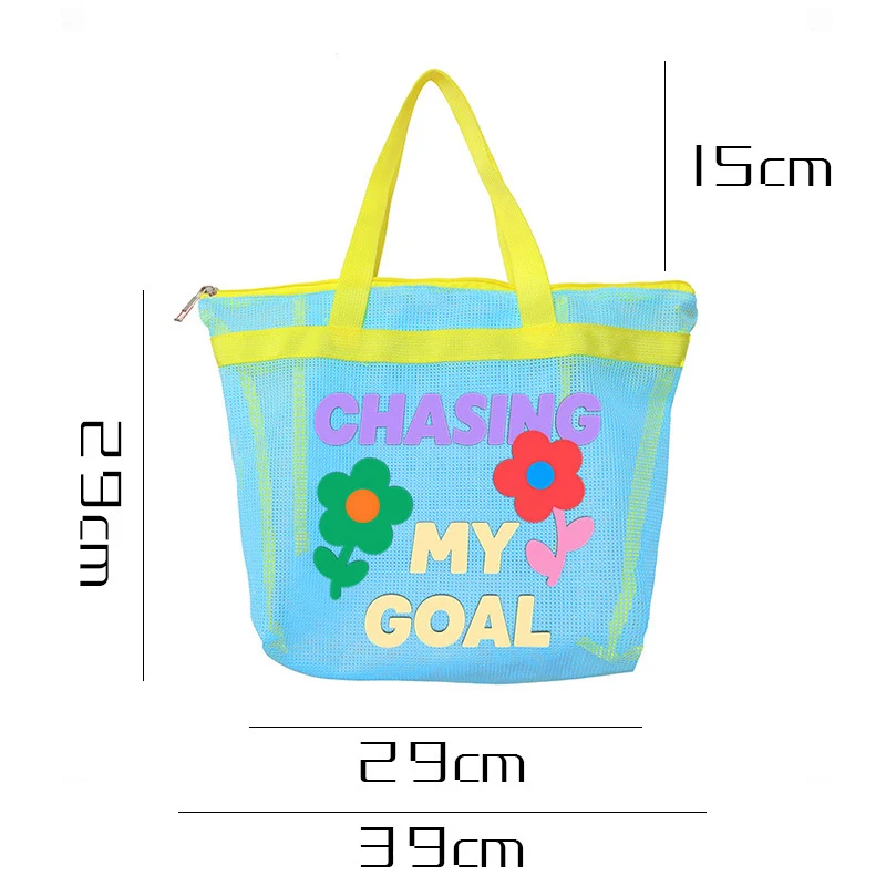 Leichte Strandtasche im verspielten Design Skanto