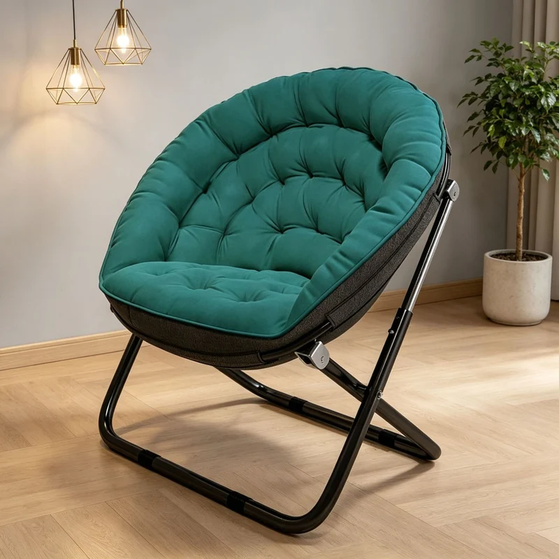 Damen Ergonomischer Loungesessel mit verstellbarer Fußstütze Skanto