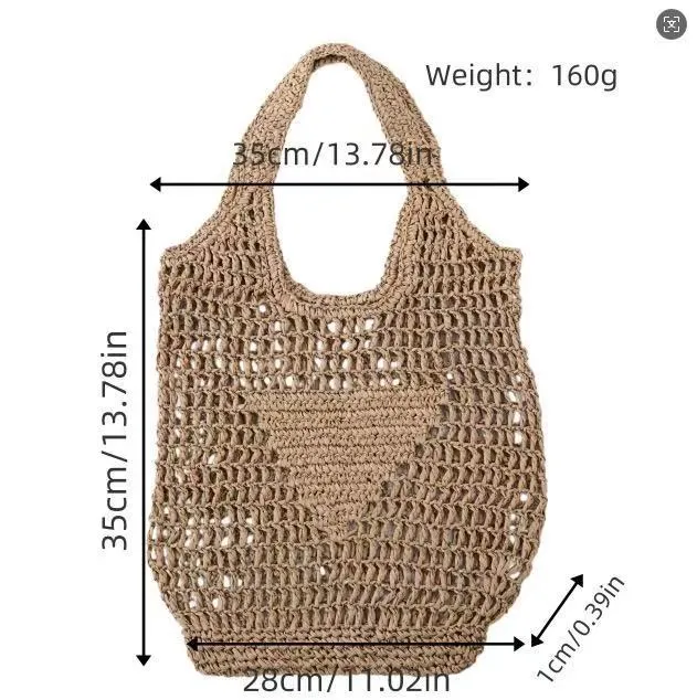 Handgeknüpfte Netztasche Skanto
