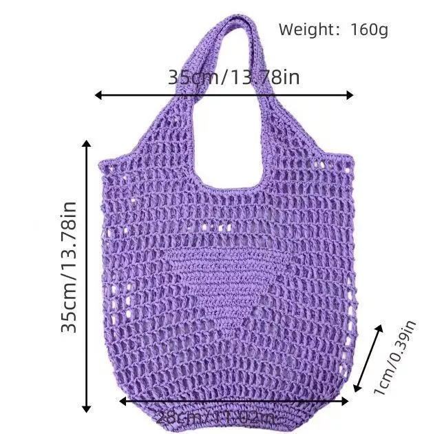 Handgeknüpfte Netztasche Skanto