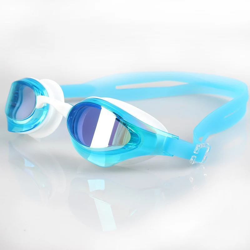 Sportliche Schwimmbrille mit verstellbarem Kopfband und Anti-Beschlag-Technologie Skanto