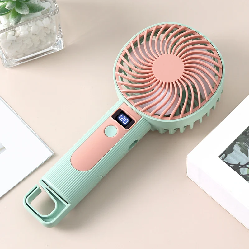 Skanto Tragbarer Handventilator mit LCD-Display