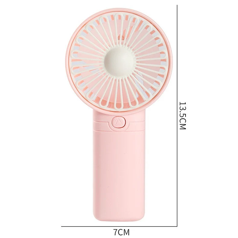 Tragbarer Mini-Handventilator für Damen mit ergonomischem Griff und innovativem Design Skanto