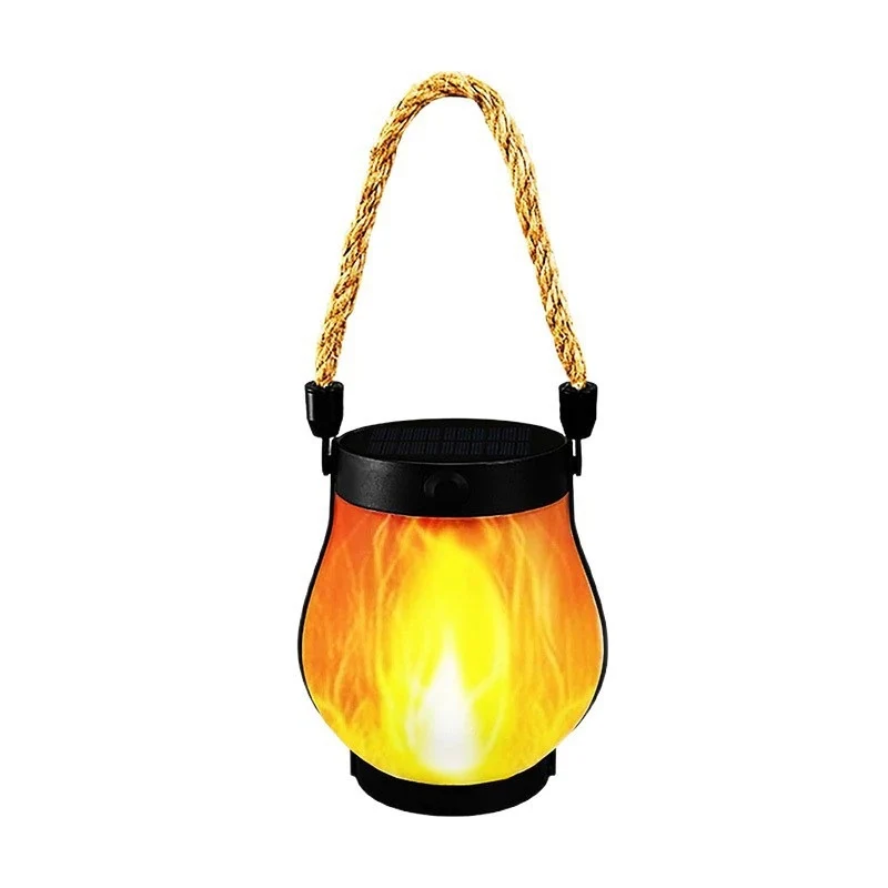 Unisex Solar-Flammenlaterne im modernen Feuer-Design Skanto