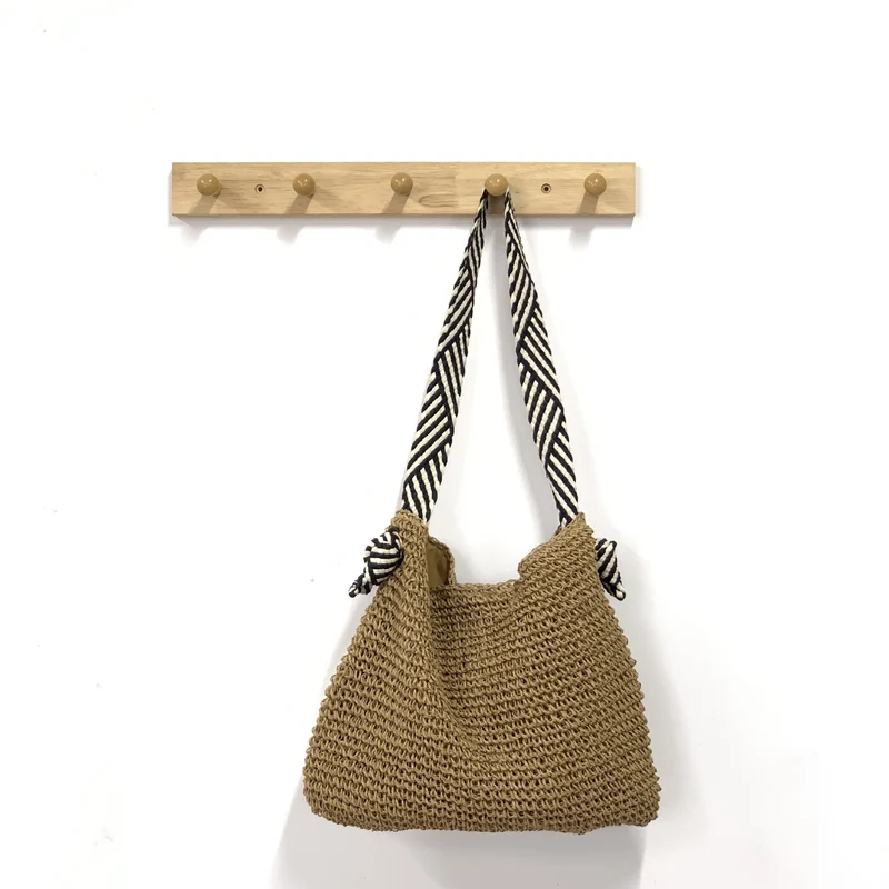 Handgemachte Schultertasche mit einzigartigem Flechtmuster Skanto