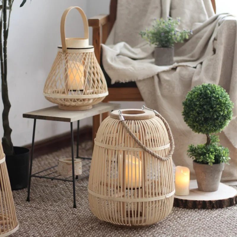 Rattan-Laternen Skanto
