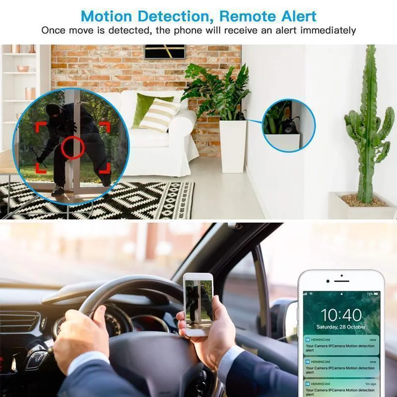 Skanto | 1080p magnetische WiFi Mini-Kamera – Rückfahrkamera für Wohnmobil-Anhänger