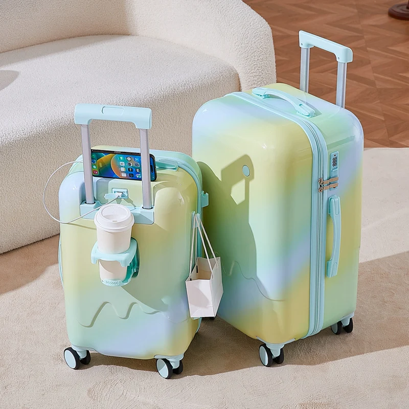 Reisekoffer mit Smartphone-Integration Skanto