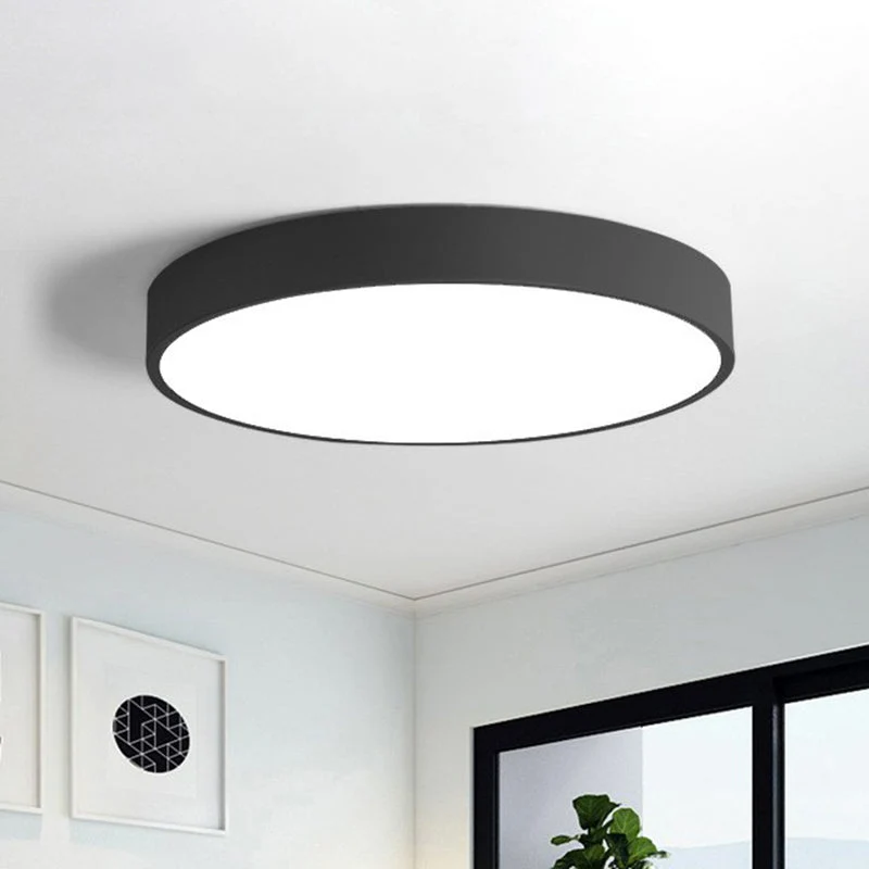 Moderne ultradünne LED-Deckenlampe – Skandinavischer Stil für Schlaf- und Wohnzimmer | Skanto