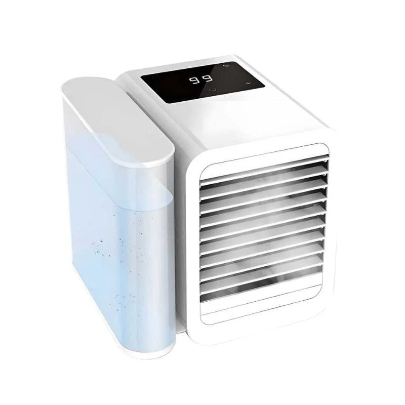 MicroCool Mini-Klimaanlage Tragbarer Verdunstungskühler mit 1000ml Wassertank | Skanto