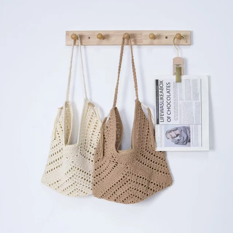 Handgemachte Netztasche Skanto