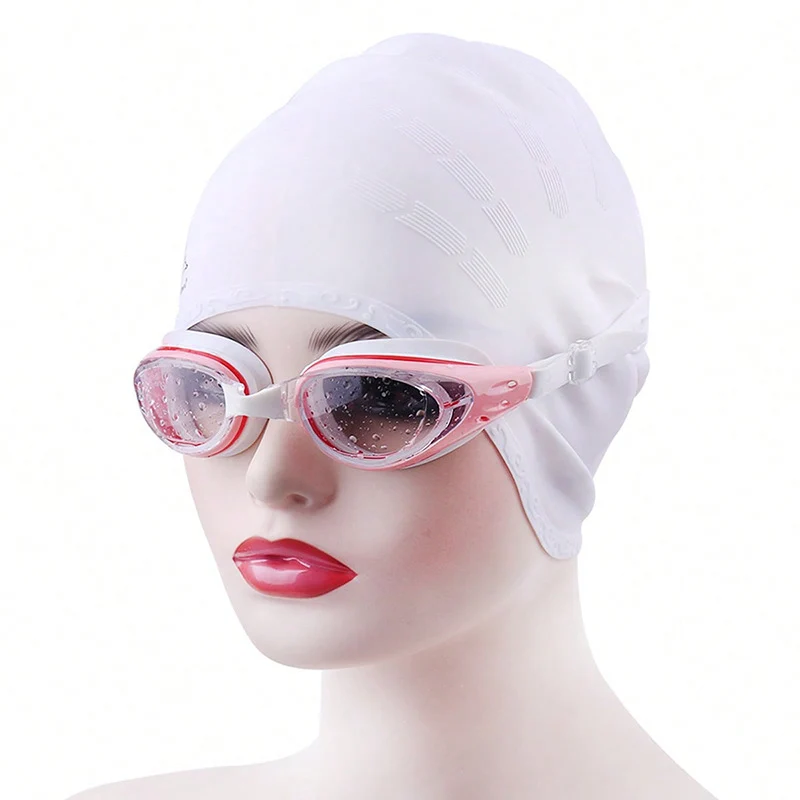 Schwimmset mit atmungsaktiver Badekappe und optimaler Abdichtung Skanto