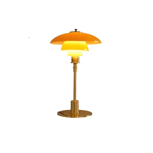 Nordische Glas-Schreibtischlampe – Minimalistische LED-Schreibtischbeleuchtung, modern & elegant, ideal für Büro & Wohnzimmer | Skanto