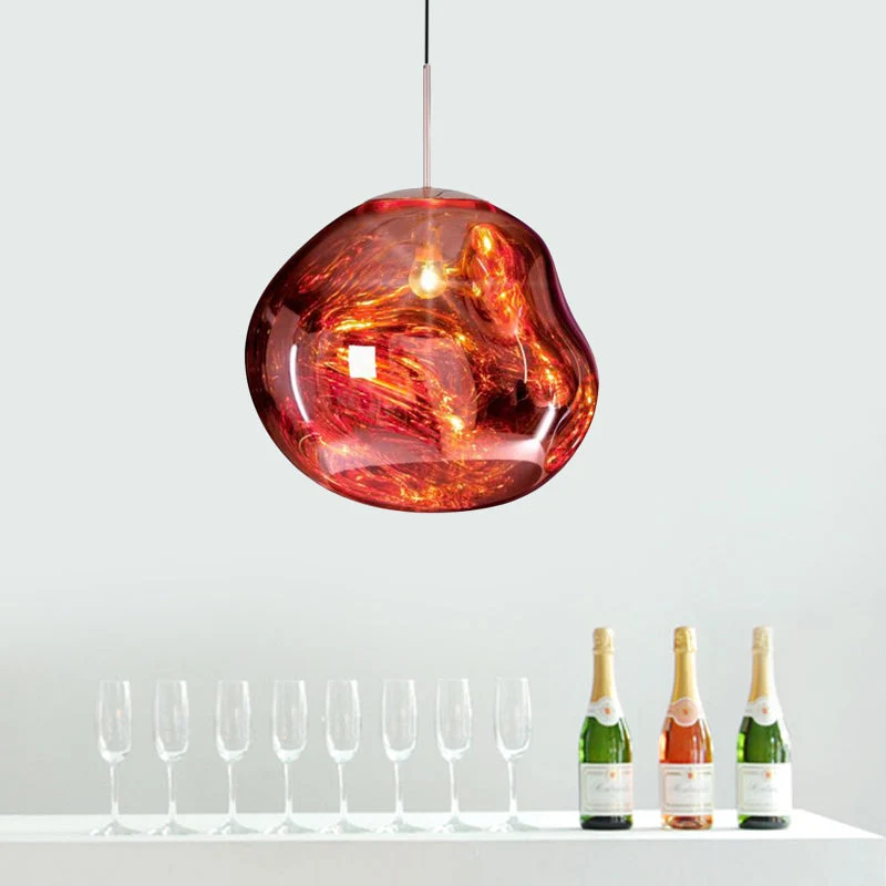 Moderne Glas-Deckenlampe – LunaLux | Skanto