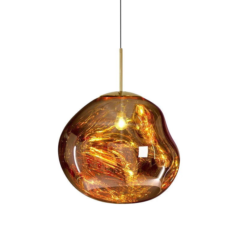 Moderne Glas-Deckenlampe – LunaLux | Skanto