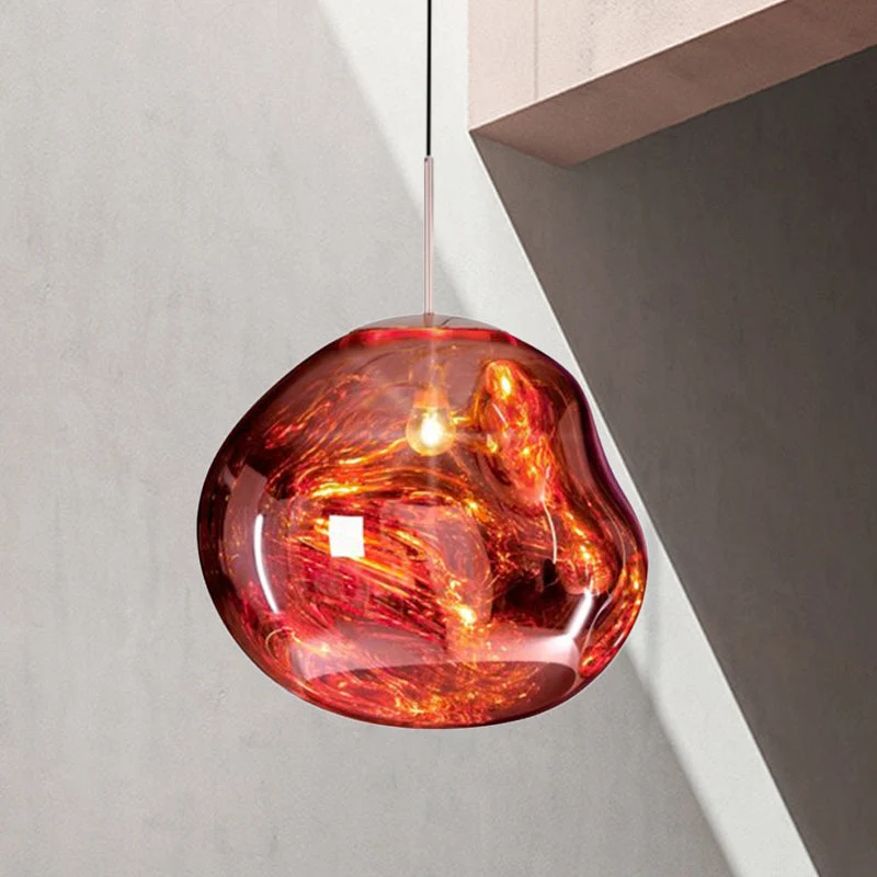 Moderne Glas-Deckenlampe – LunaLux | Skanto