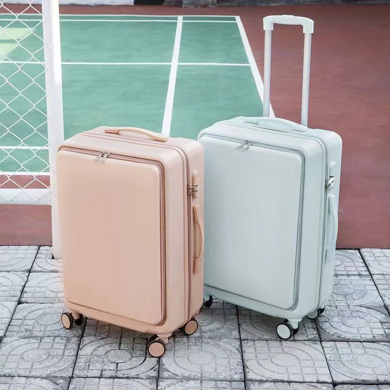 Eleganter Kompakter Roll-Reisekoffer Skanto