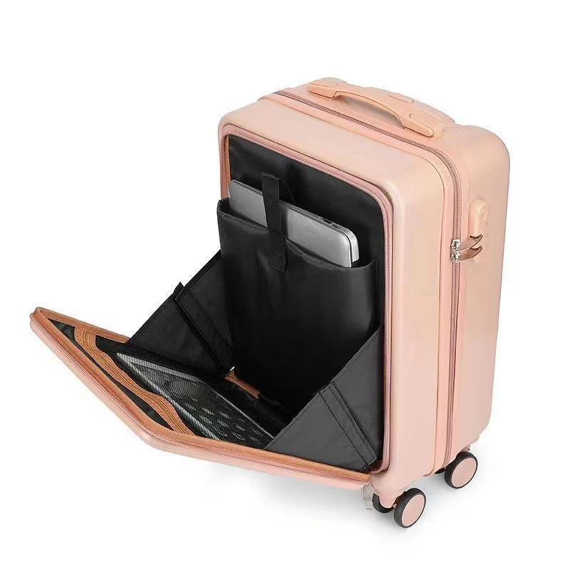 Eleganter Kompakter Roll-Reisekoffer Skanto