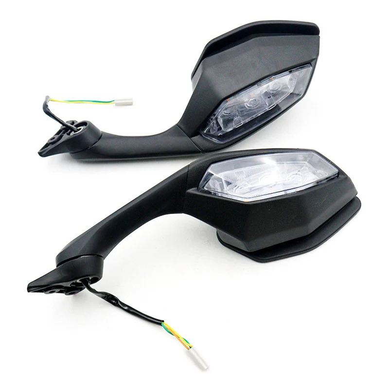 Verstellbare LED-Motorrad-Seitenspiegel Skanto