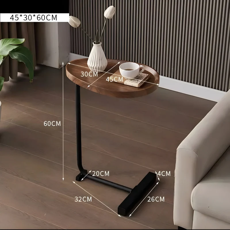 Kleiner rollbarer Couchtisch – Stilvoll & vielseitig | Kompakt für Zuhause, Hotel oder Gästezimmer | Skanto