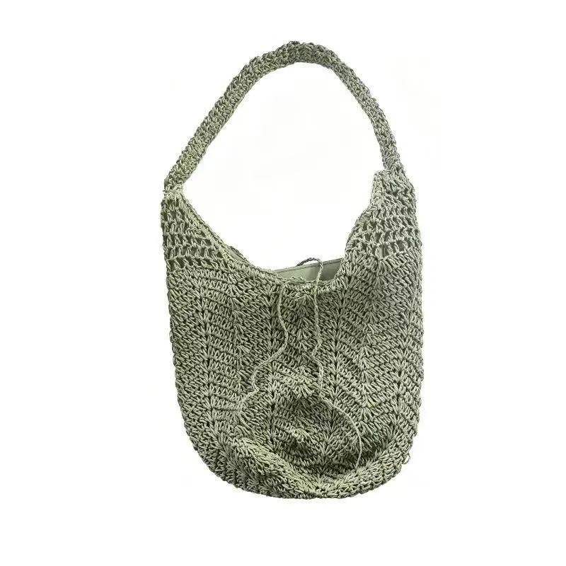 Handgemachte Makramee Shopper-Tasche Skanto