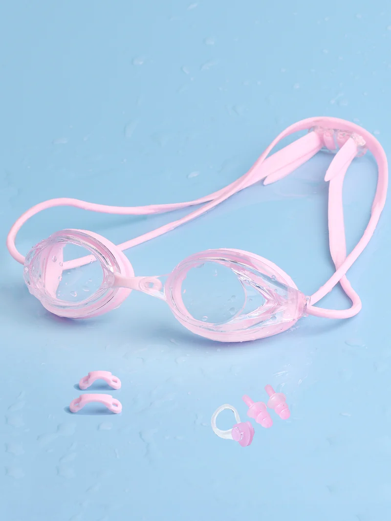 Schwimmbrille Skanto mit verstellbarem Kopfband und komfortablem Nasenpolster