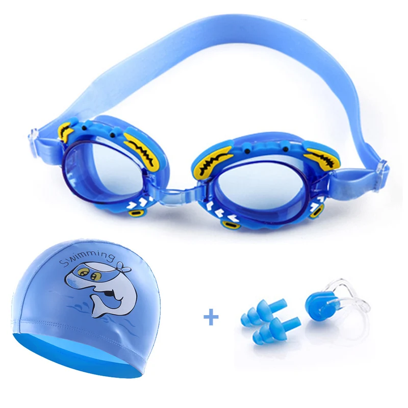 Schwimmbrille Skanto mit bequemem Nasenclip und stabilen Ohrstöpseln