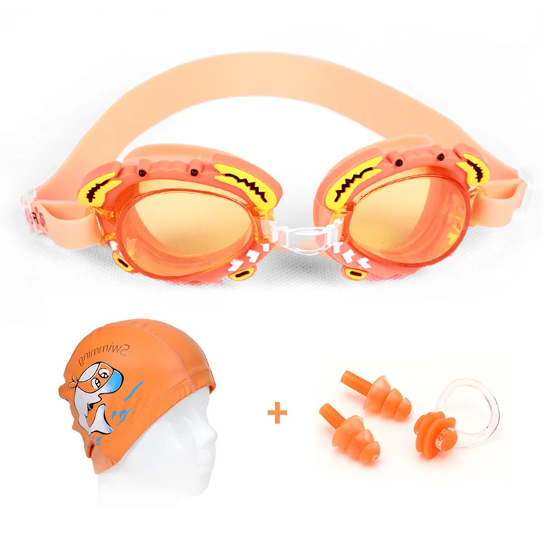 Schwimmbrille Skanto mit bequemem Nasenclip und stabilen Ohrstöpseln