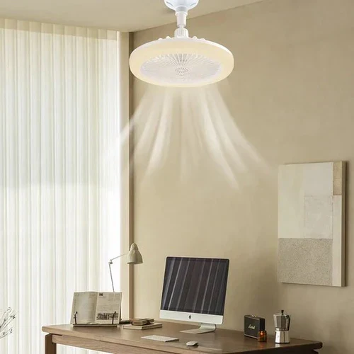 LED-Deckenventilator zur Schraubmontage – kein Elektriker erforderlich, inklusive Fernbedienung | Skanto