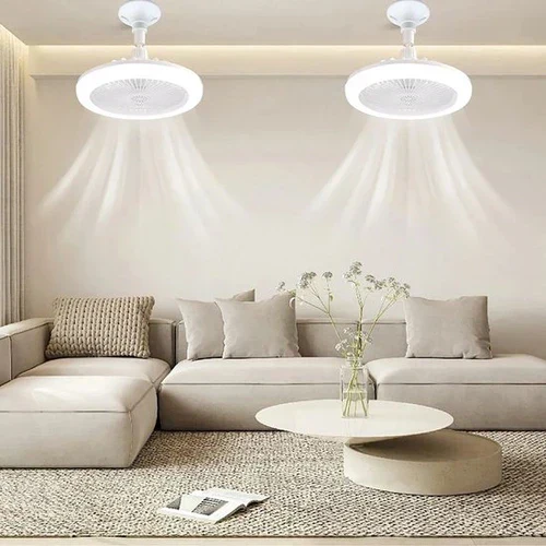 LED-Deckenventilator zur Schraubmontage – kein Elektriker erforderlich, inklusive Fernbedienung | Skanto