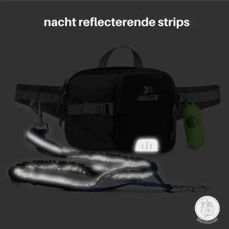 Hundeleinen-Hüfttaschen-Set | Skanto