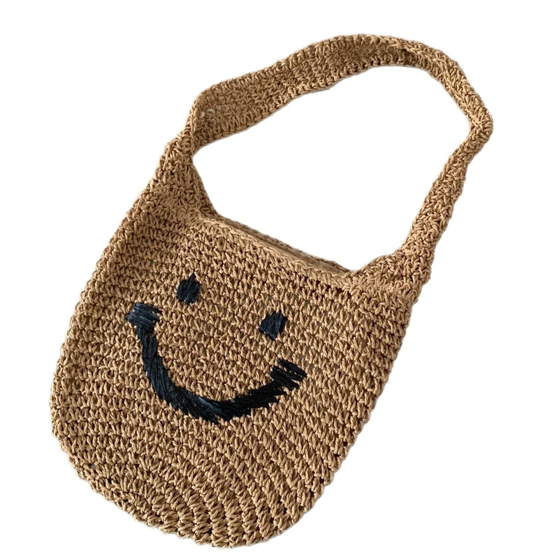 Handtasche mit lächelndem Motiv Skanto