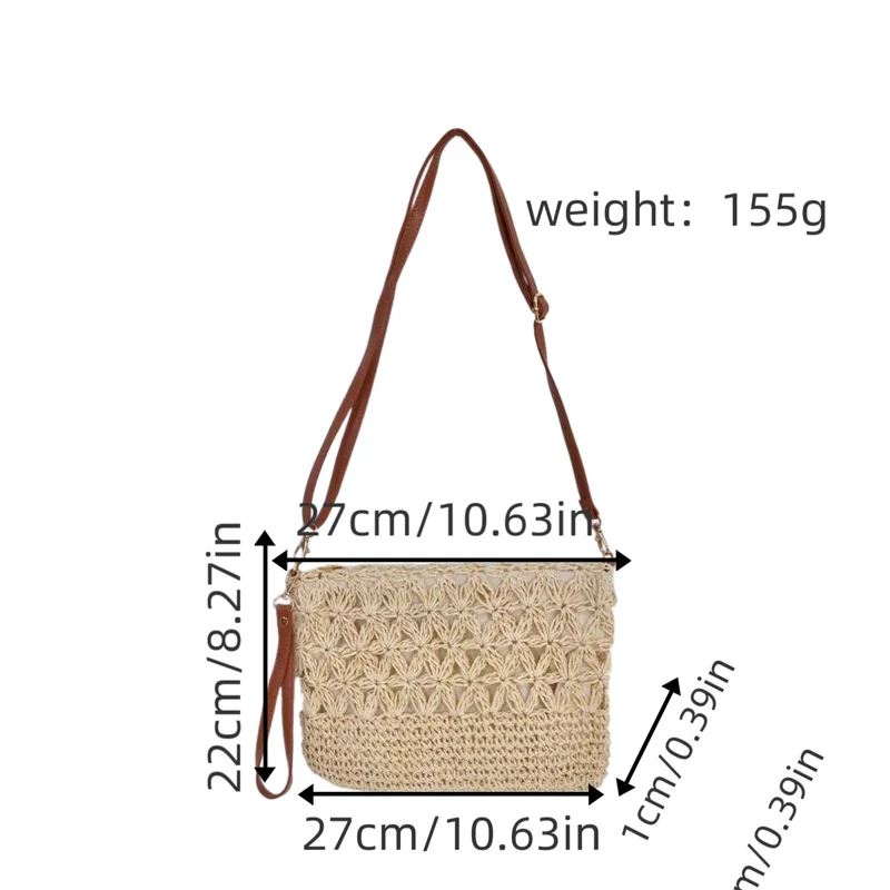 Handtasche mit filigranem Blumenmuster Skanto