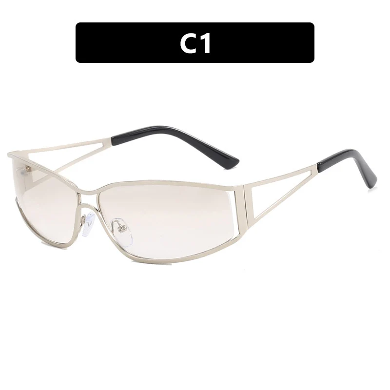 Damen Sport-Sonnenbrille im futuristischen Stil Skanto