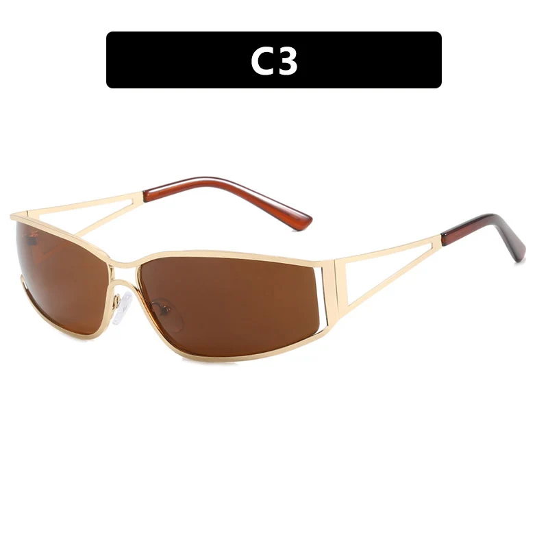 Damen Sport-Sonnenbrille im futuristischen Stil Skanto