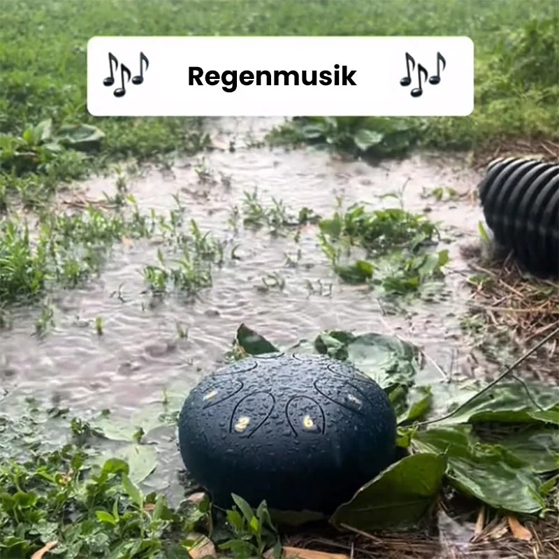 Regentrommel als Garteninstrument | Skanto