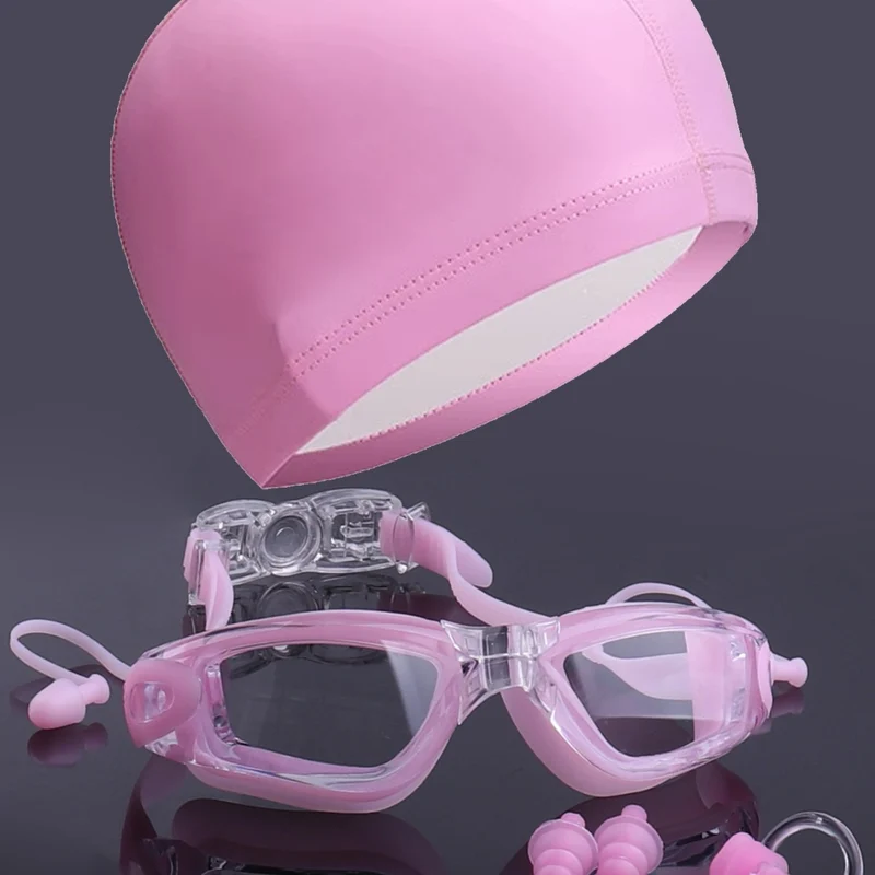 Profi-Schwimmset mit Hochleistungsbrille und Sicherheits-Ohrstöpseln Skanto